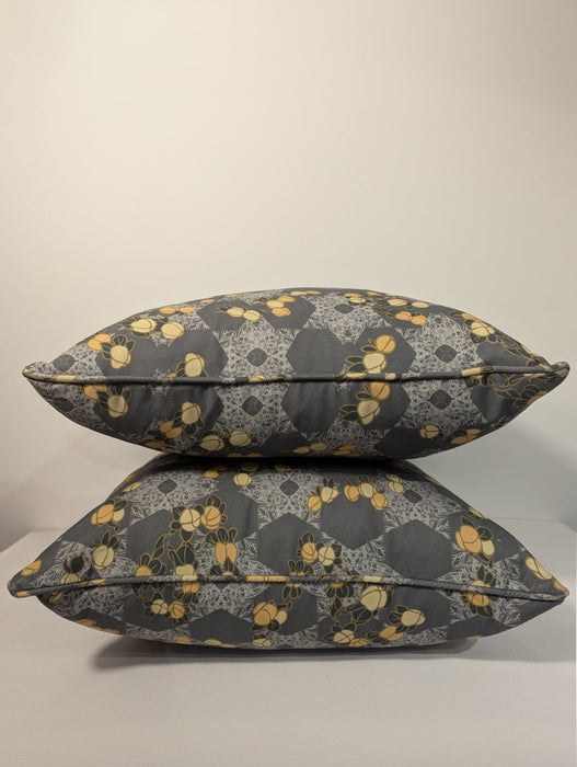 BERRY GALAXY Cushion - Smoky Grey Cushions Wild Lone 